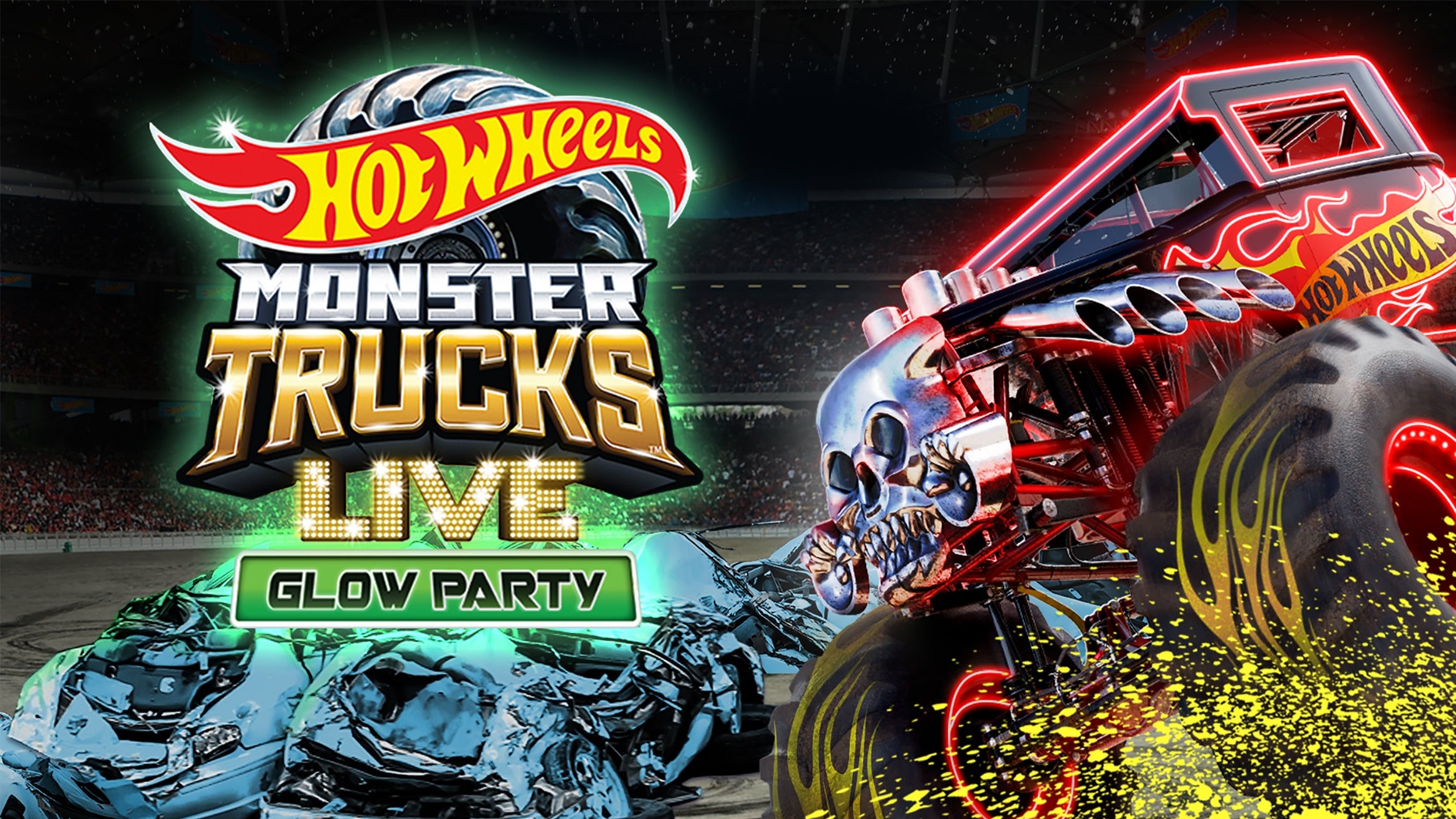 Hot Wheels Monster Trucks Live Glow Party - Downtown Brooklyn